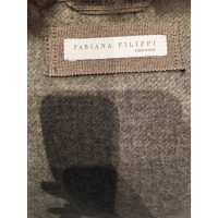 Fabiana Filippi Jacke/Mantel aus Pelz in Grau