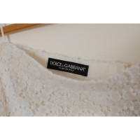 Dolce & Gabbana Gonna in Cotone in Bianco
