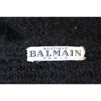 Pierre Balmain Schal/Tuch aus Wolle in Schwarz