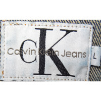 Calvin Klein Giacca/Cappotto in Cotone in Blu