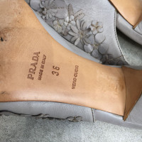 Prada Sandals Leather in Grey