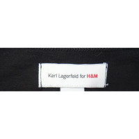 Karl Lagerfeld For H&M Oberteil aus Baumwolle in Schwarz