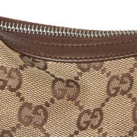 Gucci Borsa a tracolla in Tela in Beige