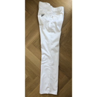 Trussardi Trousers Cotton in White