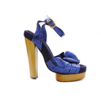 Marc Jacobs Sandals Leather in Blue