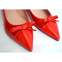 Pretty Ballerinas Slippers/Ballerinas Leather in Red