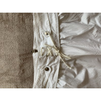 Pierre Balmain Rock aus Baumwolle in Weiß