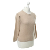 Strenesse Knitted cashmere sweater in beige