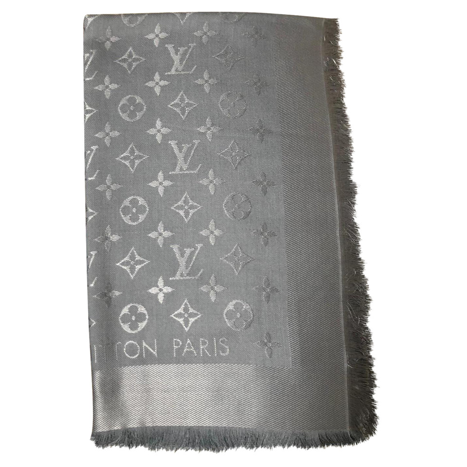 Louis Vuitton Echarpe/Foulard en Gris