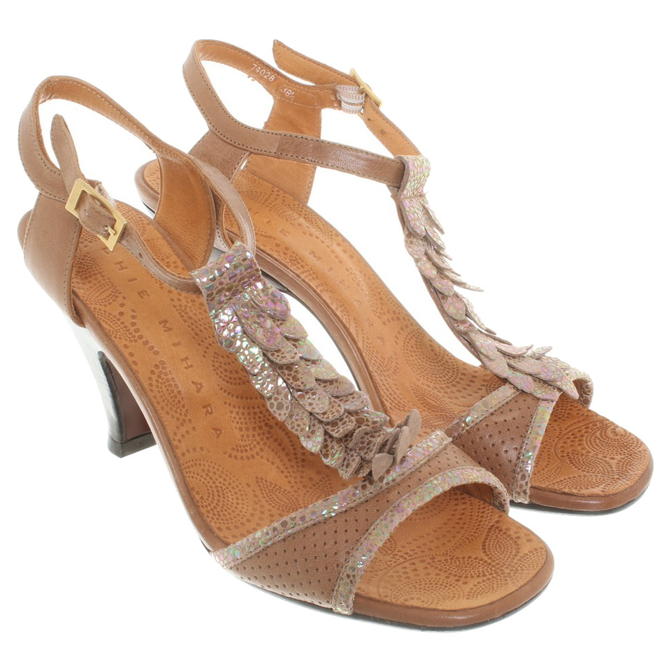 Chie Mihara Sandals in brown