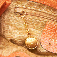Gucci Shoulder bag Suede in Orange