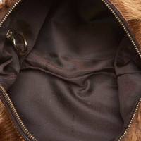 Fendi Handbag Fur in Beige