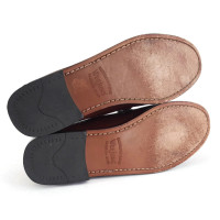 Bass Shoes Slippers/Ballerinas Leather in Brown