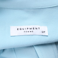 Equipment Top Silk in Blue