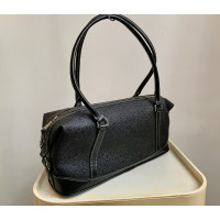 Mulberry Handtasche aus Leder in Schwarz