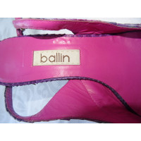 Ballin Pumps/Peeptoes Leather in Violet