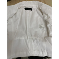 Dsquared2 Jacke/Mantel aus Baumwolle in Weiß