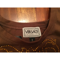 Versace Top Cotton in Brown