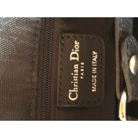 Christian Dior Tote Bag aus Canvas in Schwarz