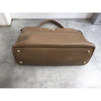 Fendi Peekaboo Bag Leather in Beige
