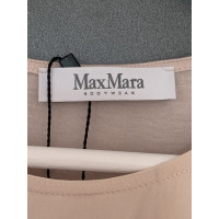 Max Mara Top Silk in Nude