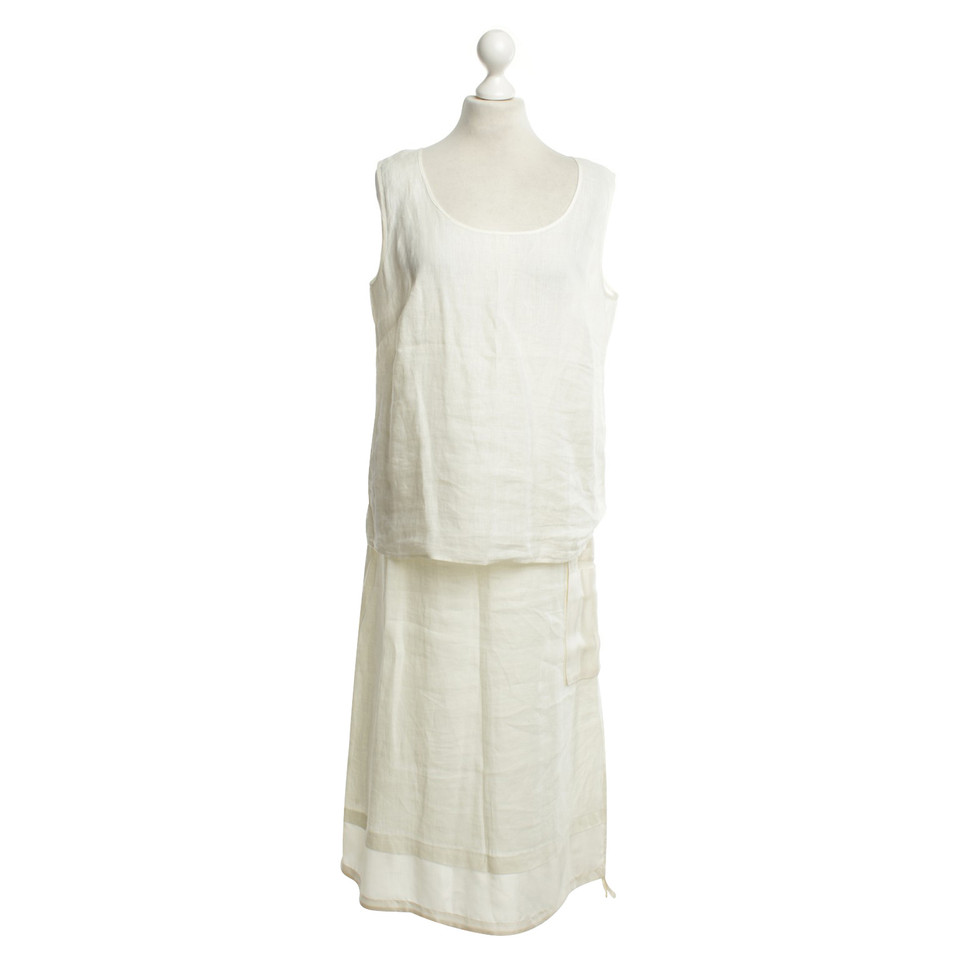 Marina Rinaldi Two-piece dress in white