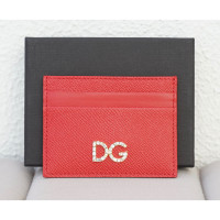 Dolce & Gabbana Sac à main/Portefeuille en Cuir en Rouge