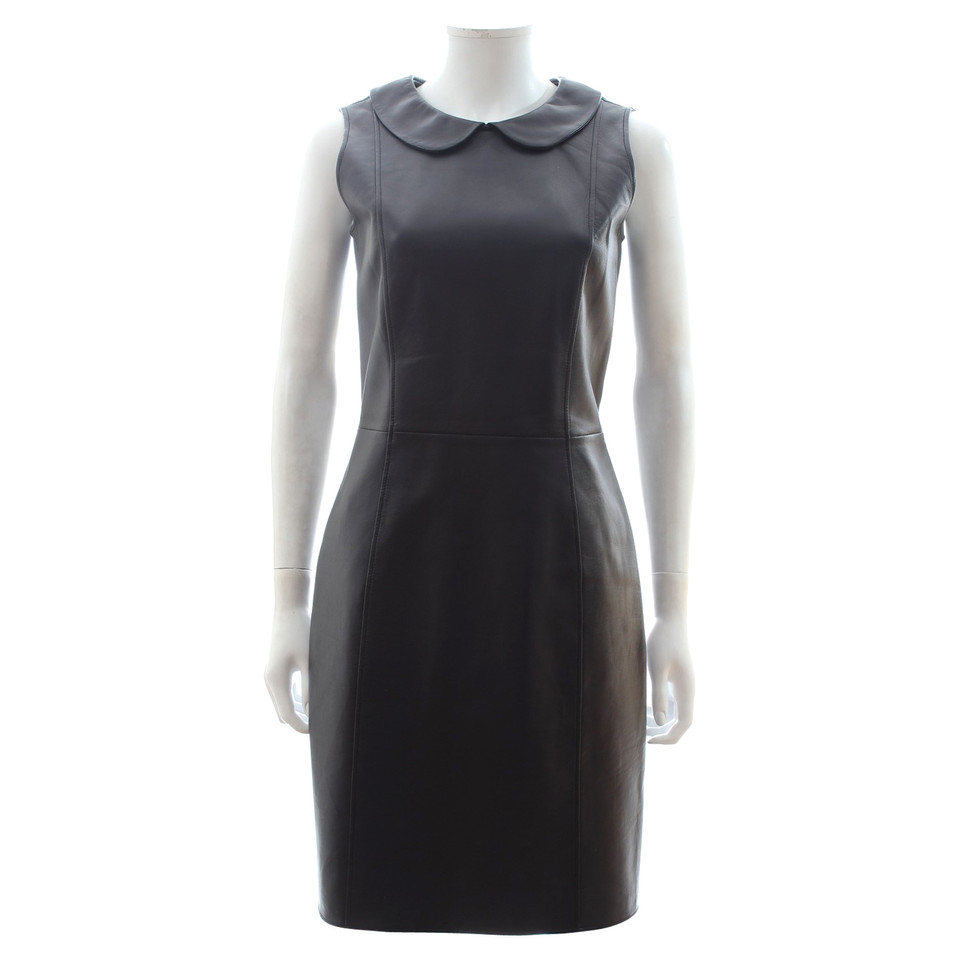 Emporio Armani Dress Leather in Black