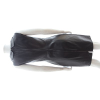 Emporio Armani Dress Leather in Black