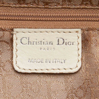 Christian Dior Handtas Leer in Beige