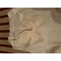 Moschino Vestito in Cotone in Bianco