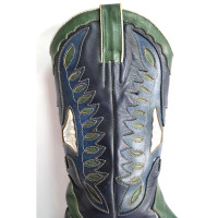 Dolce & Gabbana Boots Leather in Blue