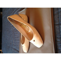Yves Saint Laurent Slippers/Ballerinas Patent leather in White