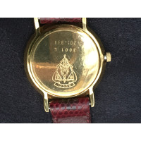 Gucci Montre-bracelet en Cuir en Bordeaux