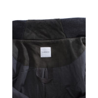 Humanoid Jacke/Mantel aus Wildleder in Khaki