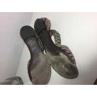 Ash Sandals Suede in Brown