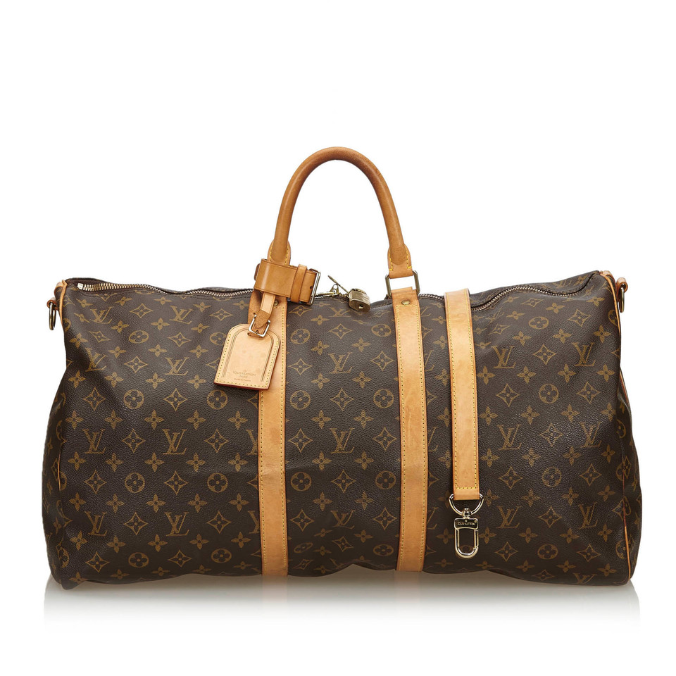 Louis Vuitton Keepall Canvas in Brown