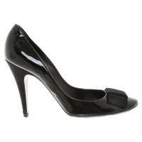 Giorgio Armani Patent leather pumps in black