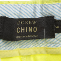 J. Crew chino corti in giallo