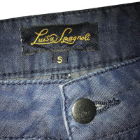 Luisa Spagnoli Jeans aus Baumwolle in Blau