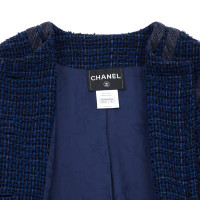 Chanel Giacca/Cappotto in Lana in Blu