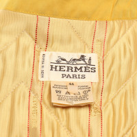 Hermès Jacke/Mantel in Gelb