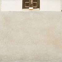 Fendi Shoulder bag Fur in White