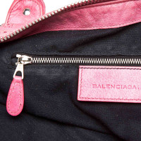 Balenciaga Handtas Leer in Roze