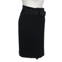 Prada Wrap skirt in black