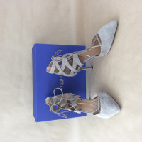 Aquazzura Décolleté/Spuntate in Pelle scamosciata in Grigio