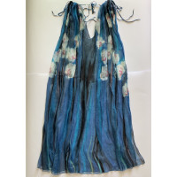 La Perla Dress Silk in Blue