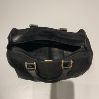 Céline Handtasche aus Canvas in Schwarz