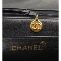 Chanel Classic Flap Bag Leer in Bruin