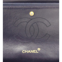 Chanel Borsa a tracolla in Pelle in Blu